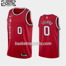 Canotte Bambino Portland Trail Blazers Damian Lillard 0 2019-20 Nike Classic Edition Swingman